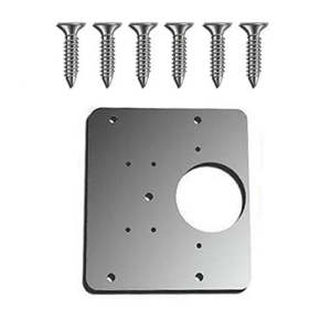 Hinge Repair Kit Hinge Side Plate Repair Piece Bracket Cabinet Hinges Repair Plate Stainless Steel for Kitchen Cupboard Door