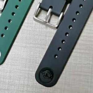Sports Silicone Diving Rubber Wrist Band 18/20/22mm Black Men Waterproof Replacement Strap for Seiko Watch Bracelet Accessories