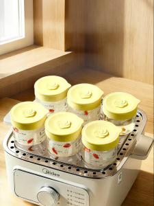 Ankou | Heat-resistant Borosilicate Glass Cooking Jar For Birds Nest