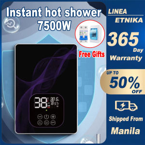 Water heater 7500W Household Smart Water heater High-power 3S fast heating LCD Touchscreen With Self-modulating