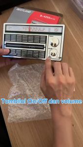 RADIO AC/DC 4250 PORTABLE BESTLAND INTERNATIONAL DESIGN 3 BAND FM / AM /MW / SW ANTIK CLASSIC JADUL