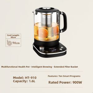 Kamjove | Multifunction Large Capacity Glass Kettle