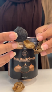 TRUorganic Solo Black Garlic Ukuran JUMBO Bawang Putih Hitam 250gr Meningkatkan Kesehatan Jantung