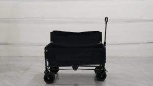 Outdoor camping vehicle both sitting and lying camping vehicle sofa cart foldable and easy to store