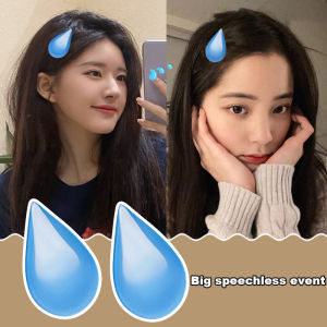 🔥Sweat Hair Clip Speechless Hairpin Soy Bean Emoji Sweat Clip Expression Pack Side Headdress LovelylifeFu👍