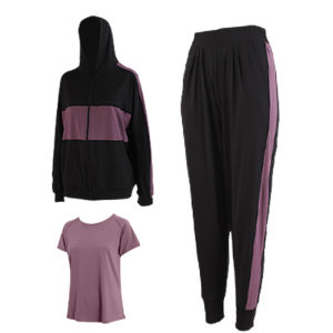 ICIB Sports Women's Set: Running, Outdoor Morning Run, Quick Dry, Large Size Fitness, Plus Size Yoga, Badminton Clothing