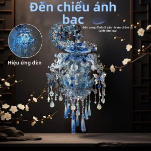 IRON STAR | Bộ Lắp Ráp DIY Đèn Cung Đình & Vương Miện Phượng Hoàng 3D Kim Loại