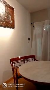 Gorden vitrase putih sifon polos transparan model serut 100x200cm panjang 2 meter