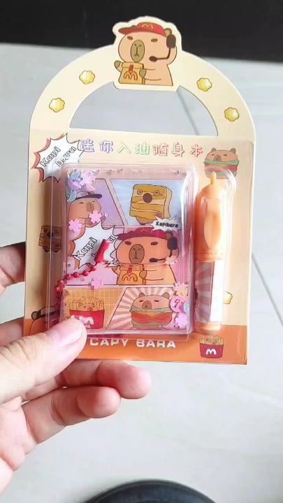 Mini Memo Air Pulpen Capybara Memo Mini Capybara Buku Mini Mini Memo Air Pulpen Capybara Memo Mini Capybara Buku Mini