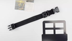 6/1Pcs 3-Axis Lock Reusable Cable Organizer Straps Black Adjustable Ties for Extension Cord Garden Hose Garage Tool Storage