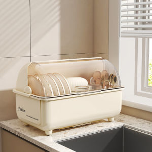 Draining and Storage Dish Rack