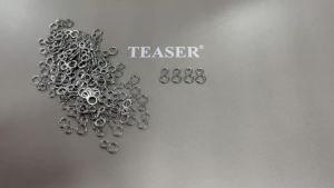 TEASER 10pcs Stainless Steel Fishing Split Loop Jig Bait Flat Fishing Swivel Solid Ring Heavy Duty Fishing Rings Accessories
