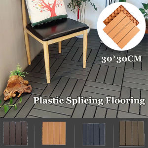30x30cm Splicing Plastic Flooring Waterproof Drainage Floor Cushion Tile Interlocking Deck Tile for Courtyard Patio
