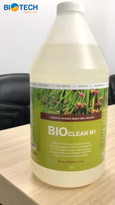 Bio Clean M1-Chế phẩm sinh học bảo quản rau củ sau thu hoạch chai 2L