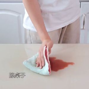Kitchen Rag Dish Cloth Kain Lap Dapur Meja Kain Dapur Microfiber Towel Cleaning Cloth Kitchen Multipurpose Dish Cloth Kitchen Towels