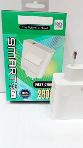 Batok Adapter INF SMART 8 PRO 280W Batok Kepala Casan Universal Fast Charger Support Fast Charging