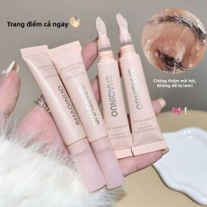 Gel Tạo Khối Lông Mày 3D Không Thấm Nước Chống Mồ Hôi Chống Lem Kèm Cọ Silicon Giữ Lâu Suốt Cả Ngày Để Tạo Dáng.