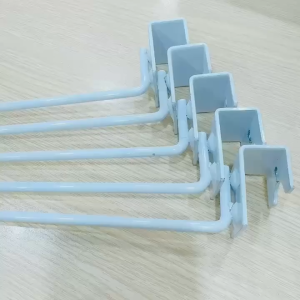 Móc đơn treo hộp Móc đơn treo đồ siêu thị thiết kế chắc chắn tiện dụng (màu trắng)
