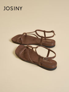 Josiny | Cross-strap Comfortable Flat Sandals