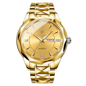 Swiss Genuine Brand Watch Mens Automatic Mechanical Watch Business Waterproof Luminous Sapphire Double Calendar Mens Watch New