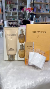 Set Sữa rửa mặt Whoo Vàng The Whoo Gong Jin Hyang Clarifying Cleansing Foam Special Set