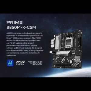 Asus Prime B850M-K-CSM AM5 mATX Motherboard (PRIME B850M-K-CSM)