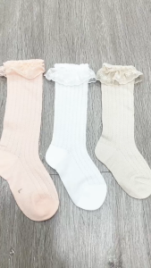 Kaos Kaki Bayi Motif Renda Bunga Anak Perempuan 7070 Kids Socks Pakaian Bayi Kaos Kaki Anak Ala Putri Bahan Katun Lace Motif Garis PST