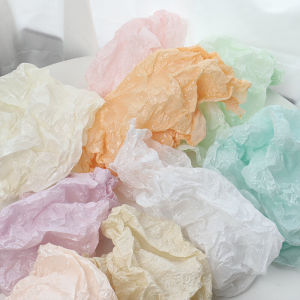 Pearlized Snow Pear Paper Flower Bouquet Fresh Flower Packaging Paper Inner Liner Decor for Kindergarten DIY Material Packing