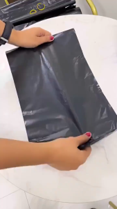 100pcs Black Courier Pouch Plain Pouch Express Pouch Parcel Pouch Shipping Pouch