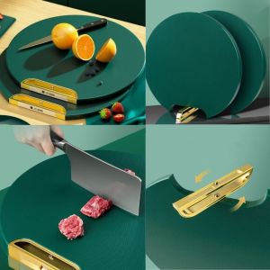 Thớt Nhựa PE đa năng chống nấm mốc kháng khuẩn Thớt tròn đường kính 33cm