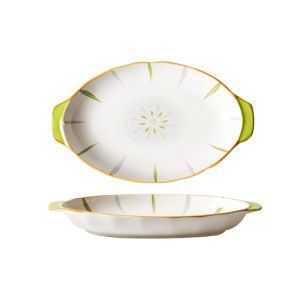 SHELI | Elegant Dual-Ear Fish Platter Large Size