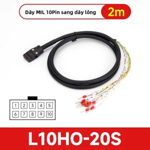 ENMG | Cáp Kết Nối Tiêu Chuẩn Quân Sự ENMG Đầu Nối Kép 20/40 Điểm Đầu Cuối Mạ Vàng Được Bảo Vệ Khối Đầu Cuối L20HH-10S Dành Cho Ứng Dụng Điện Áp Thấp