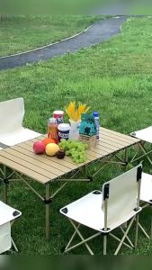 ATRIZ Meja Lipat Outdoor Portable Camping Glamping Folding Table Alumunium