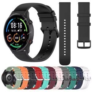 20mm 22mm Silicone Watch Band For Samsung Galaxy Watch 4 Classic 42mm Bands Huawei Watch 4 GT5/3 42mm 46mm Bracelet Sport Straps