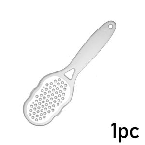1/2pc Professional Heavy-Duty Stainless Steel Painless Foot File Remover with Splash Guard Handle Suitable for Care Cracked Heel