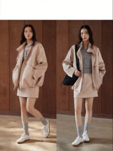 epoque de rueen | Slim Loose Fashionable Collar Jacket for Women Spring