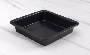 Aka Deep Non-Stick Baking Pans and Trays Complete Set: Square Pan for Baking Oven Tray Bake Pan for Oven Baking Pan for Cake Brownies Baking Pan Charcoal Molder Tray for Baking – All-Inclusive Baking Supplies and Equipment for Oven Use