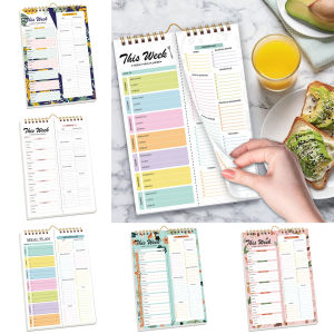 Meal Planning Pad Grocery List Notepad 52 Sheets Weekly Meal Planner Hanging Food Menu Planner for Daily Weekly Schedule Plan