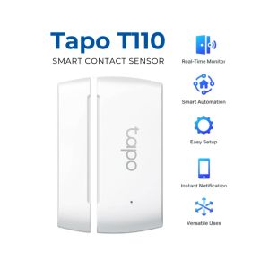 TP-Link Official | Tapo T110 | Real-Time Monitor Smart Contact Sensor with Instant Alerts & App Notification (Tapo Hub Required)