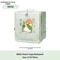 Yoosopet | Large Portable Stainless Steel Parrot Cage. 
