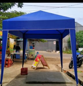 Tenda cafe ukuran 2x2 promo satu set TINGGAL PAKAI