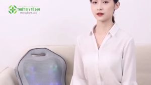 Máy massage lưng cổ vai gáy máy massage hồng ngoại 4D giảm căng thẳng BEAME BM-V56 phù hợp cho người đau mỏi cơ thể Mẫu mới 2023