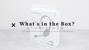 Tai Nghe Máy Tính Một Bên Tai USB Audio Technica ATH-101USB - Hàng Chính Hãng