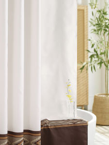 DAISHI | Luxurious Elegant Moisture-proof Mildew-proof Bathroom Shower Curtain