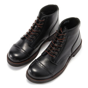 Precision Stitch Boots Men Vegetable Tanned Leather Horseriding Shoes Combat Ourdoor Driving Boots
