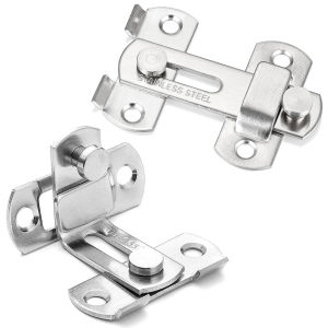 【Vakind】 16Pcs Gate Latches Anti-Theft Door Latch Bolt Safety Door Lock for Wooden Fence