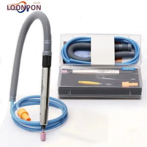 Bộ Dụng Cụ Mài Khí Nén Siêu Tốc LOONPON Máy Mài Mini Dạng Bút Dùng Để Đánh Bóng Khắc Mài Cắt Dụng Cụ Khí Nén Cầm Tay