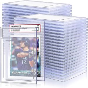 5Pcs Card Sleeve Trading Cards Slab Label Grade Baseball Star Card Sleeves Game Grade PTCG Gift Toy