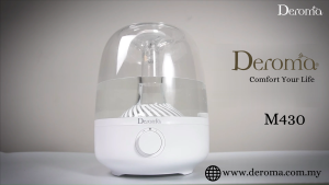 Deroma M478 Air Humidifier Transparent Green Water Tank Large Capacity (4L)