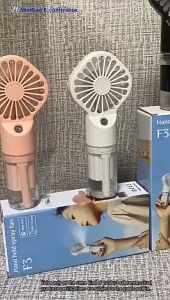 Portable Mini Water Mist Fan Rechargeable Handheld Nano Spray Fan